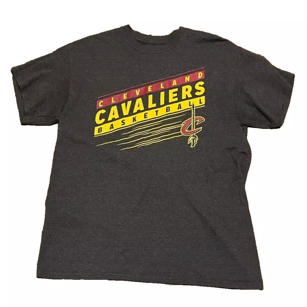 Cleveland Cavaliers Gray T-Shirt by VF Imagewear – Large